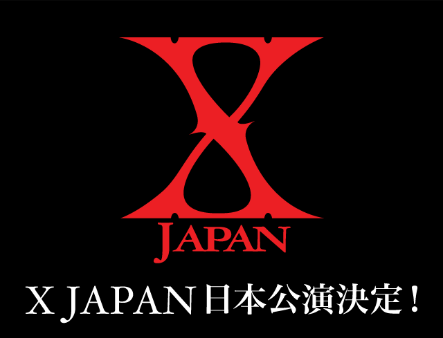 x JAPAN 日本公演決定！